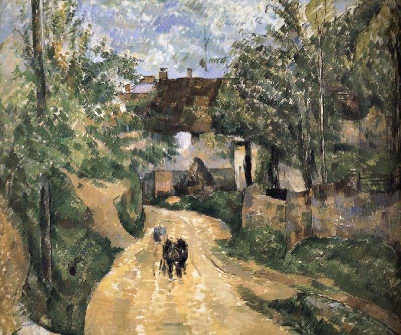 Paul Cezanne corner Norge oil painting art
